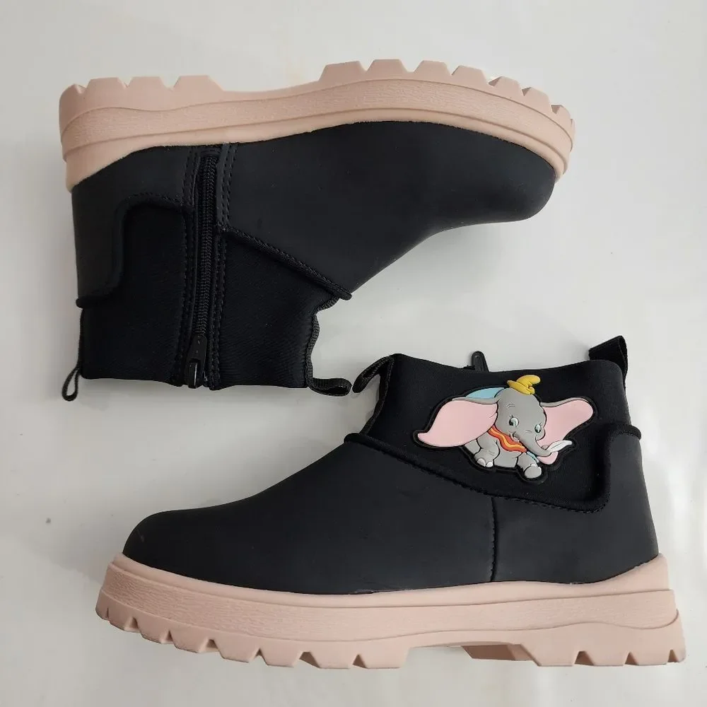 Zara Disney Unisex Girls Boys Dumbo Fashion Rain Boots Size 10.5 RARE!